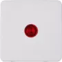HEINRICH KOPP HK02 tampa de tecla plana com lente, vermelho 331114005