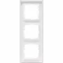 HEINRICH KOPP HK07 moldura de cobertura 3 módulos, branco ártico mate 402732008