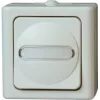 HEINRICH KOPP interruptor universal BLUE ELECTRIC branco ártico saliente para ambientes húmidos 10A, 250V (560602007)