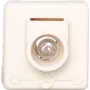 Kopp BlueElectric mecanismo de interruptor branco 10A 250V 1 polo 325900005