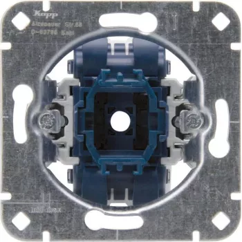 Kopp mecanismo de interruptor universal, unipolar, 10 A, 250 V, encastrar, para tampas de tecla 507600000