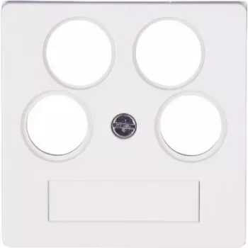 HEINRICH KOPP Paris moldura de cobertura simples, branco polar 491829003