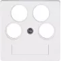 HEINRICH KOPP Paris moldura de cobertura simples, branco polar 491829003