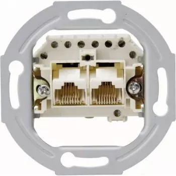 HEINRICH KOPP placa central UAE/IAE/ISDN em alumínio mecanismo 33369401