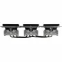 HEINRICH KOPP HK07 KombiQuick mecanismo de tomada Schuko tripla horizontal antracite 133315008