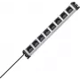 Kopp POWERversal régua de tomadas 8 tomadas com cabo de 1,4 m, branco 226920014