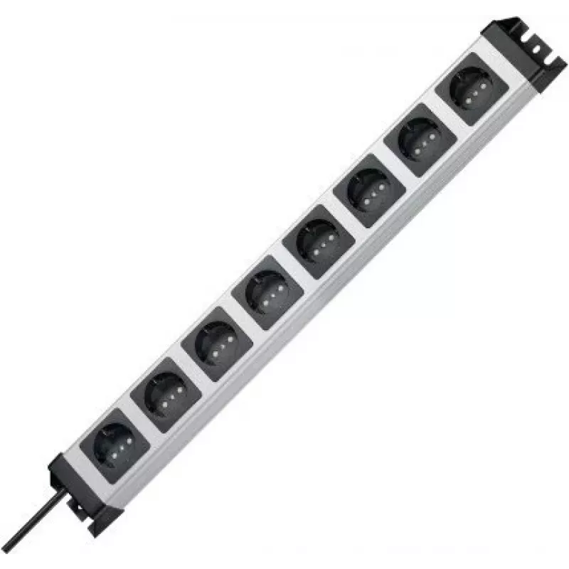 Kopp POWERversal régua de tomadas 8 tomadas com cabo de 1,4 m, branco 226920014