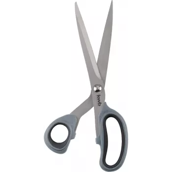 Tesoura universal KWB 020923 com lâminas de aço inoxidável e punho soft-grip, 200 mm
