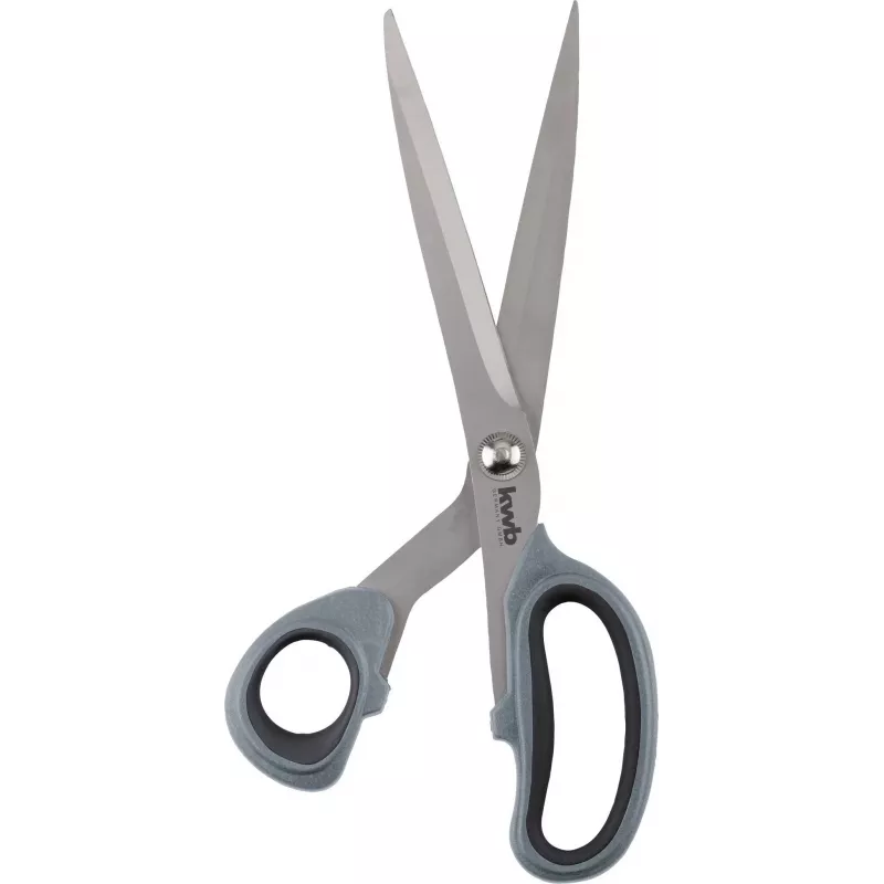 Tesoura universal KWB 020923 com lâminas de aço inoxidável e punho soft-grip, 200 mm