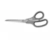 Tesoura doméstica KWB 21595, para destros e canhotos, lâmina de aço inoxidável, preta