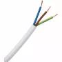 Cabo flexível de PVC branco Heinrich Kopp H03VV-F 3G0,75 mm² 25 m 151625006