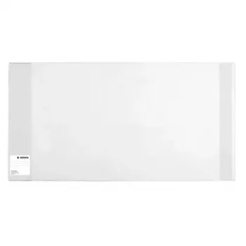 Capa de proteção para livros HERMA com aba, PP, 540 x 260 mm, transparente, 140 µm, aba lateral dobrável 14260