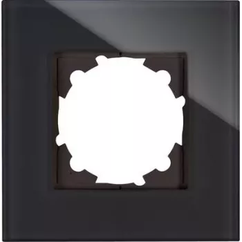 Moldura de cobertura simples Heinrich Kopp ATHENIS, antracite brilhante, HK 07 405305001