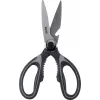 kwb 020721 Tesoura doméstica, lâminas de aço inoxidável, 210 mm, preto