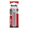 KWB 023395 Lâminas de corte 18 mm aço inoxidável, 10 unid.
