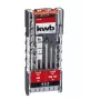 kwb 109146 Conjunto de brocas para vidro, 6 peças, 5/6/8 mm, carboneto de tungsténio, para vidro, azulejos, cerâmica, espelhos, porcelana