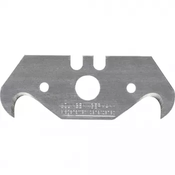 KWB Lâminas de trapézio de substituição com gancho, 49 x 19 x 0,5 mm, 6 unid., aço carbono 024306