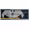 KWB Lâminas de trapézio de substituição com gancho, 49 x 19 x 0,5 mm, 6 unid., aço carbono 024306
