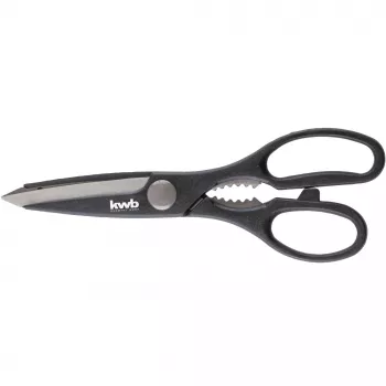 kwb 027195 Tesoura universal 205 mm aço inoxidável preto/vermelho