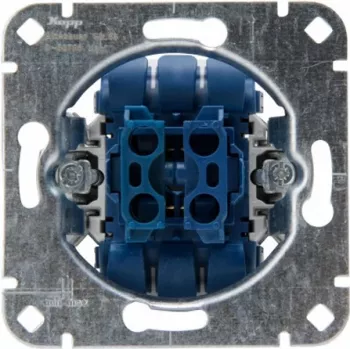 HEINRICH KOPP 508500008 Mecanismo de interruptor de estores para embutir 250V 10A IP20 alumínio