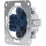 HEINRICH KOPP 507900009 Mecanismo de botão para estore/persiana encastrado, 250V, 10AX, IP20, alumínio