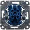HEINRICH KOPP 507900009 Mecanismo de botão para estore/persiana encastrado, 250V, 10AX, IP20, alumínio
