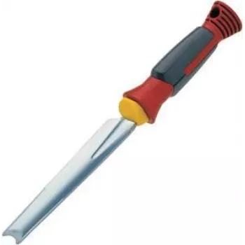 WOLF-Garten KS-2K Pá de mão, cinzento/vermelho, lâmina de aço inoxidável, cabo ergonómico de 2 componentes, 270 mm 2771 000