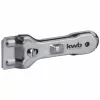 KWB 013810 Raspador plano com lâmina de aço inoxidável e cabo ergonómico de 2 componentes