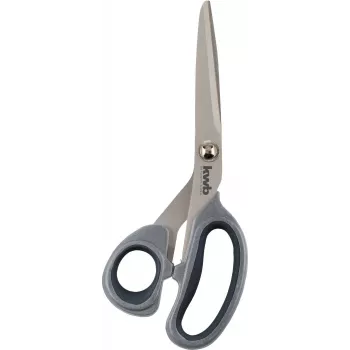 kwb 020921 Tesoura universal 200 mm aço inoxidável lâmina dentada com corta-arame e abre-garrafas vermelho/preto