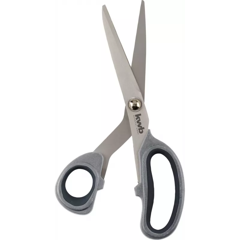 kwb 020921 Tesoura universal 200 mm aço inoxidável lâmina dentada com corta-arame e abre-garrafas vermelho/preto
