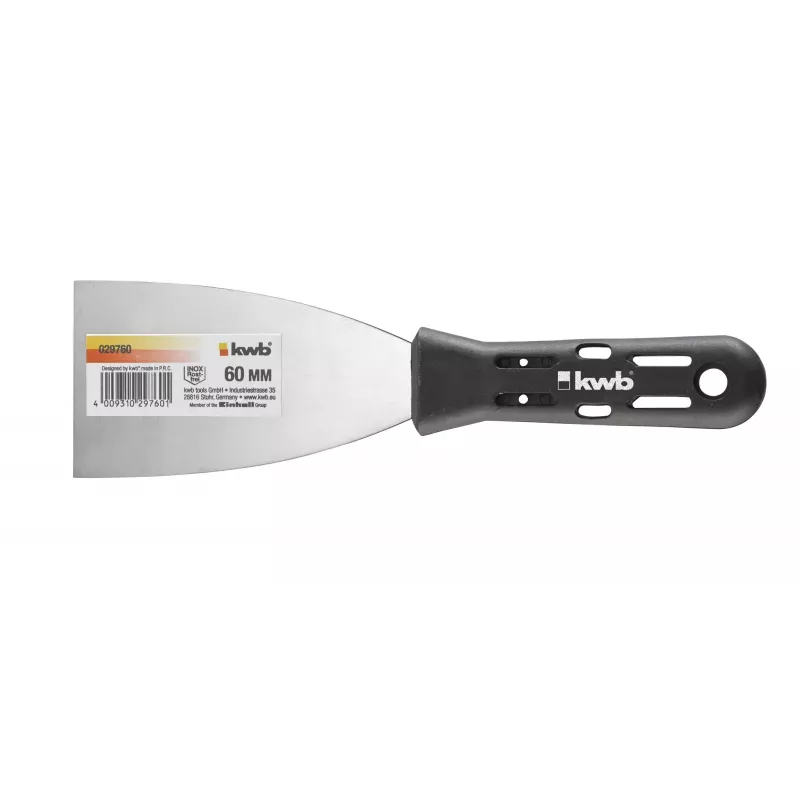kwb 029760 Espátula para pintor 60 mm aço inoxidável