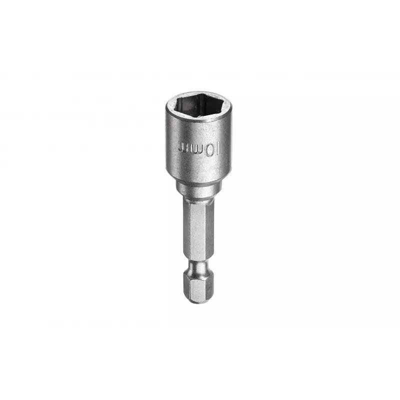 kwb 102710 Bit de chave de caixa sextavado com encaixe 1/4 polegadas 10 mm cromo-vanádio