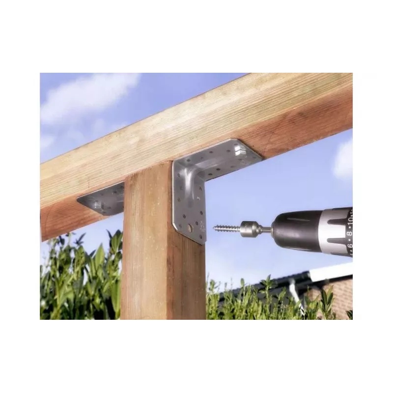 kwb 102710 Bit de chave de caixa sextavado com encaixe 1/4 polegadas 10 mm cromo-vanádio