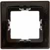 Kopp Paris Aro de cobertura, 1 módulo, preto mate 308450066
