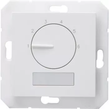 HEINRICH KOPP HK07 Basic Termostato ambiente eletrónico, 230V, 50Hz, 0°C a 40°C, IP20, branco puro 296529003