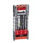 KWB 109155 Conjunto de brocas helicoidais HSS, 9 peças, 1,5-6,0 mm, DIN 338, retificadas, para metal, plástico, madeira