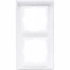HEINRICH KOPP HK07 Aro de cobertura 2 módulos, branco ártico mate 402632005