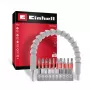 Einhell conjunto de 11 pontas em caixa de bolso com suporte magnético, PH, PZ, Torx, Hex 118663