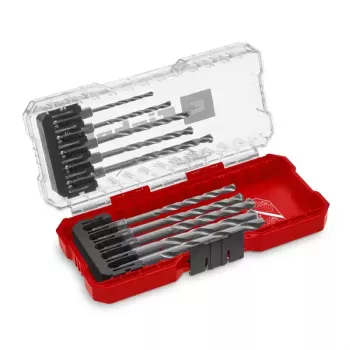 Einhell conjunto de brocas para pedra 10 peças (3-10 mm) aço para ferramentas 108743
