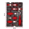 Einhell Conjunto de alicates para inserto de ferramentas 9 peças para E-Case S-F (370522)