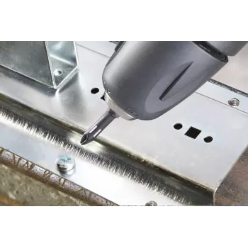 kwb 122153 Bit PoziDriv PZ3, 25 mm, haste sextavada de 1/4 polegadas, aço, 2 unid.