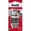 kwb Porta-brocas de coroa dentada, 1/2 polegada-20 UNF, 1,5-13 mm, resistente a impactos 291379