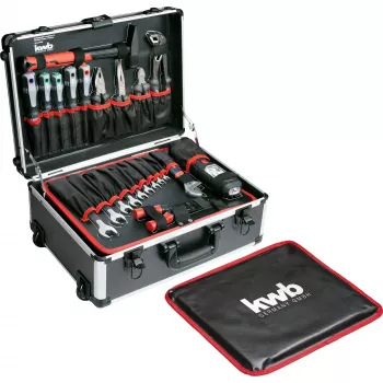 kwb 370680 Conjunto de mala de ferramentas de 68 peças com ferramentas manuais