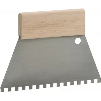 kwb 032818 Talocha dentada B11 aço inoxidável 280 mm cabo de madeira