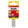 kwb 372143 Adaptador de chave de caixa 1/2 polegada para 3/8 polegada aço cromo-vanádio
