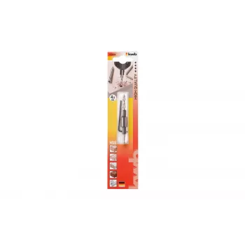 kwb 512604 Conjunto de fresas para madeira, 6 peças, haste de 6 mm, com pastilhas de metal duro, em caixa de madeira