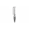 kwb 512604 Conjunto de fresas para madeira, 6 peças, haste de 6 mm, com pastilhas de metal duro, em caixa de madeira