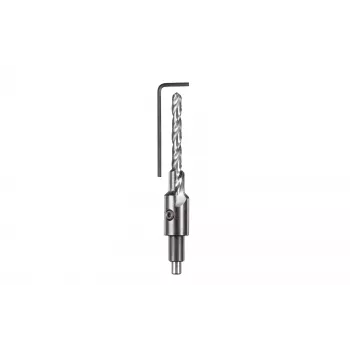 kwb 512604 Conjunto de fresas para madeira, 6 peças, haste de 6 mm, com pastilhas de metal duro, em caixa de madeira