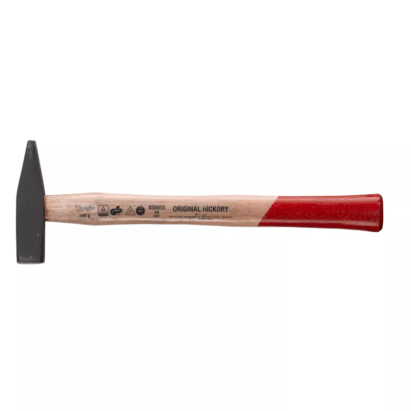 KWB 450813 Martelo de mecânico 300 g com cabo de madeira de freixo