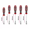 Einhell Conjunto de chaves de fendas Torx universal T10-T30, 5 peças, pontas magnéticas, aço cromo-vanádio, cabos ergonómicos bi-material, oficina e bricolage 370537